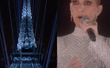 Celine Dion performance at Paris 2024 Olympics