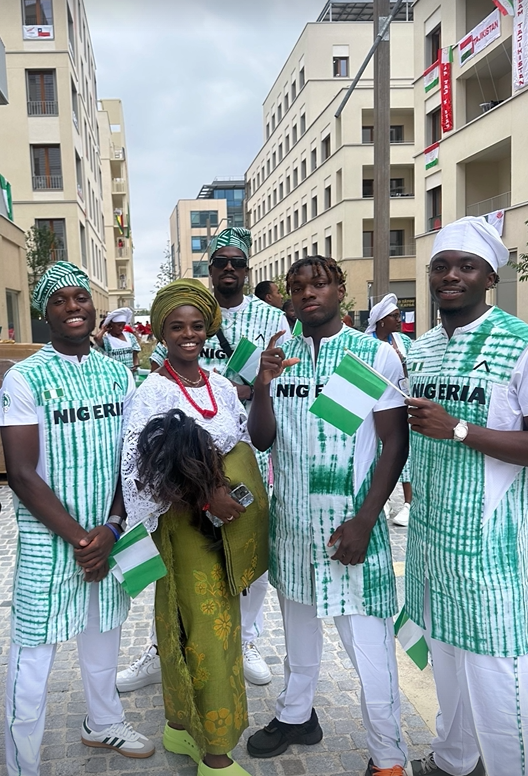 Nigerian athletes at the Paris 2024 Olympics 