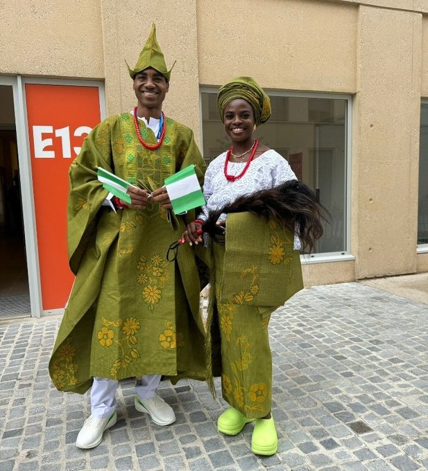 Tobi Amusan and Anuoluwapo at Paris Olympics 2024 