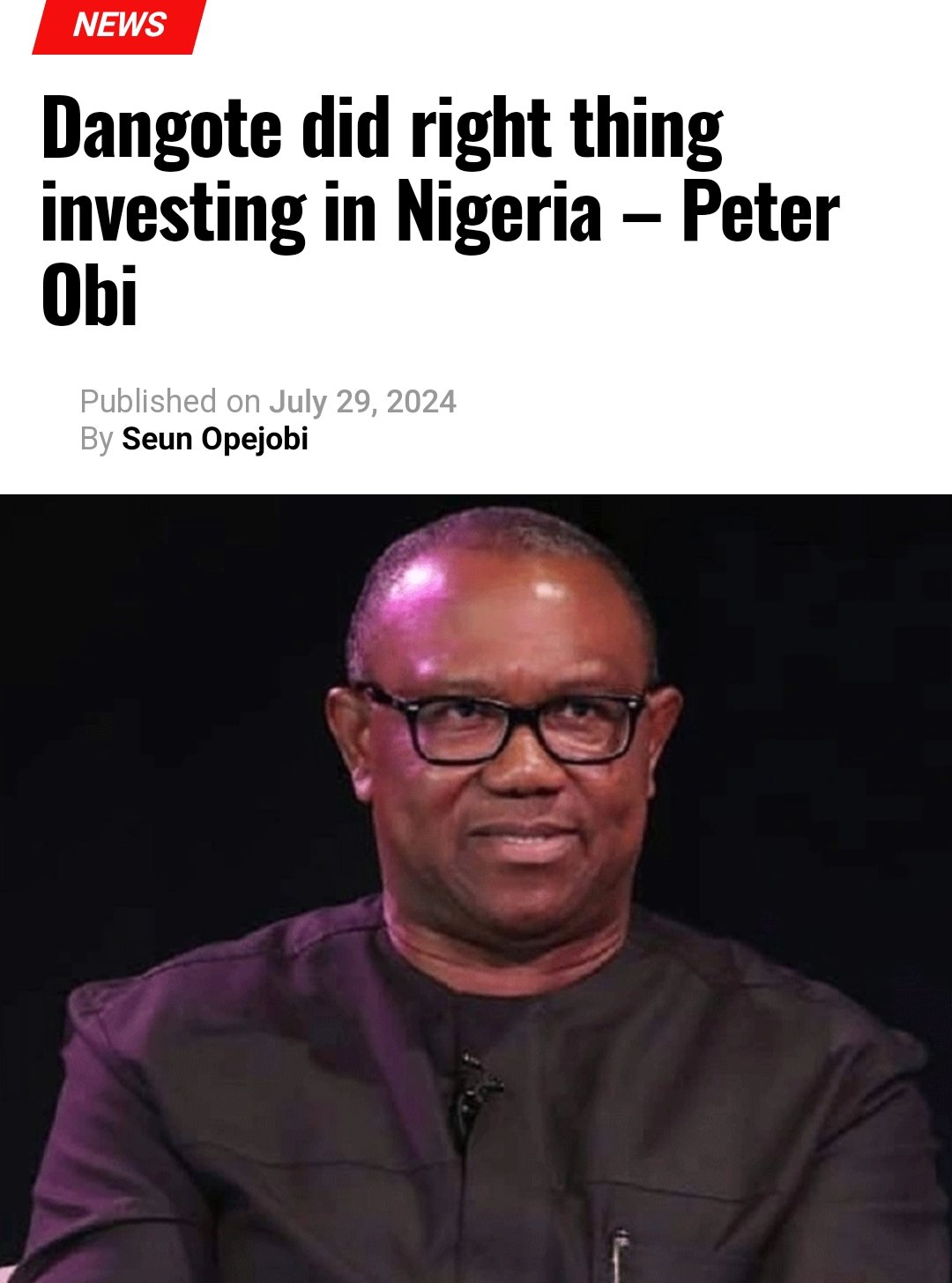 Peter Obi 