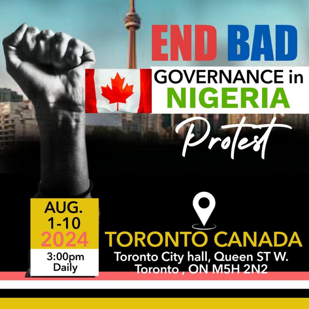 Toronto protest for Nigerians 