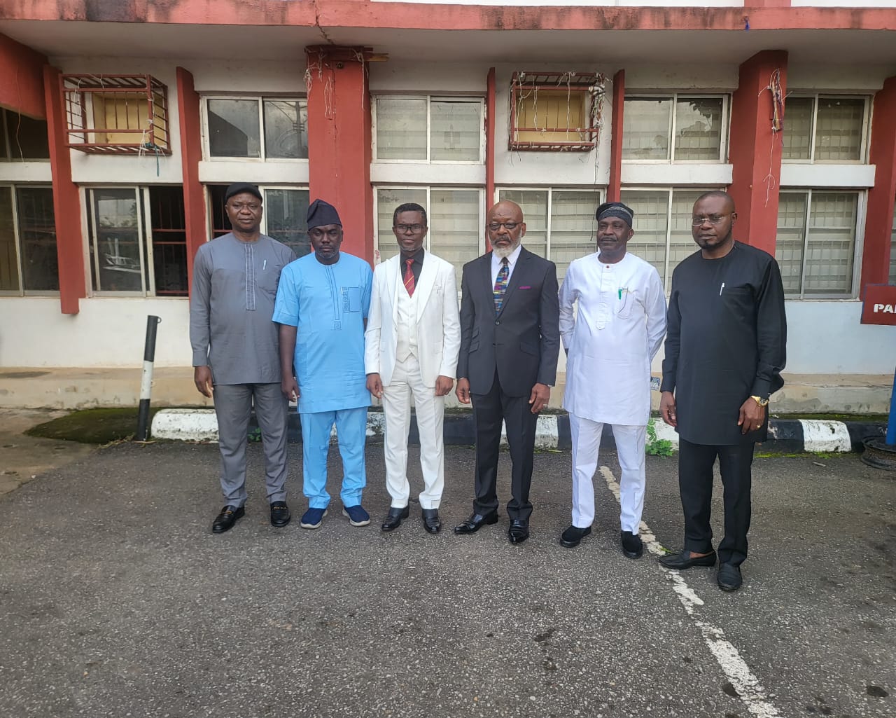 Unizik Governing Council with Acting VC, Prof. Ikechebelu 