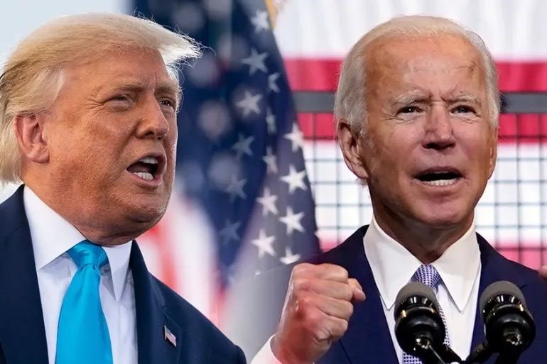 Trump and Biden