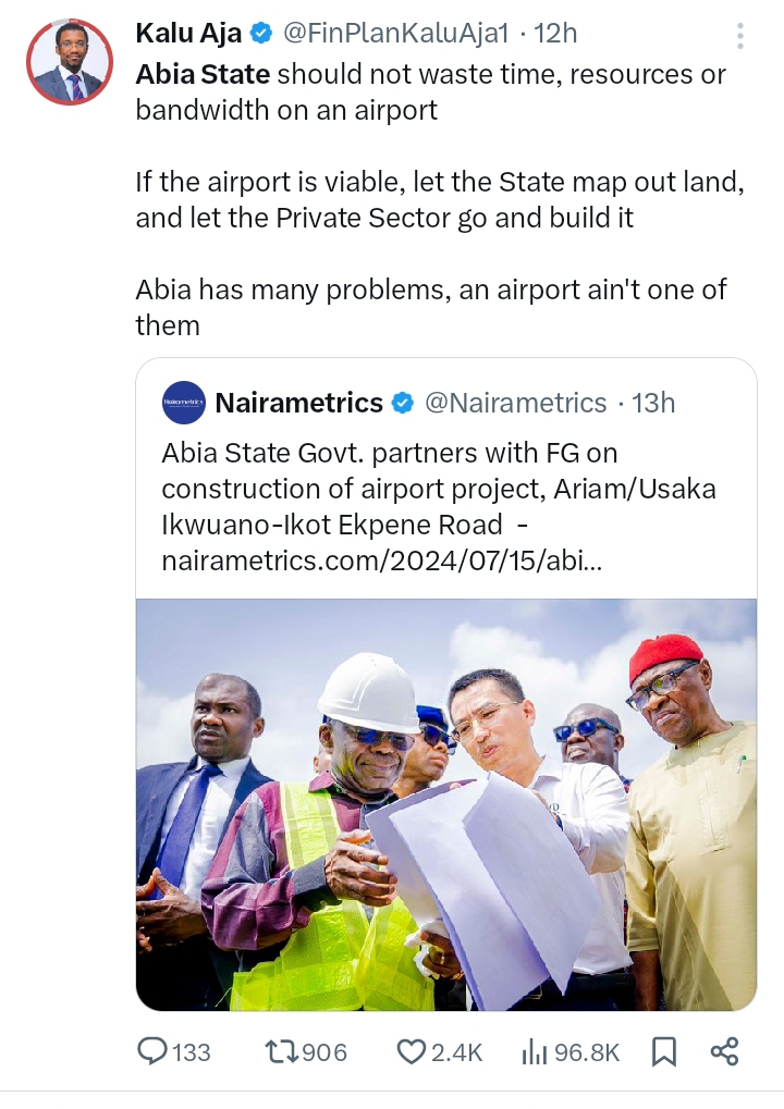 Abia state to build airport 