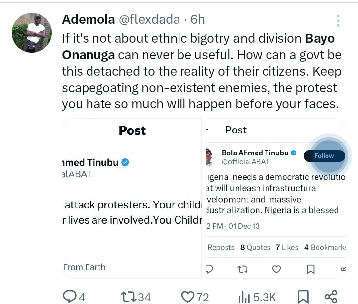 Peter Obi supporters slam Bayo Onanuga 