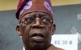 Bola Ahmed Tinubu's worried face