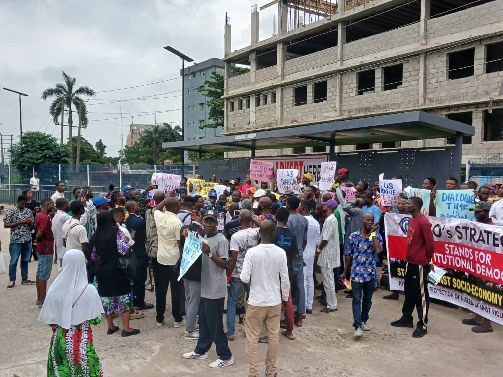 Alausa Protesters 