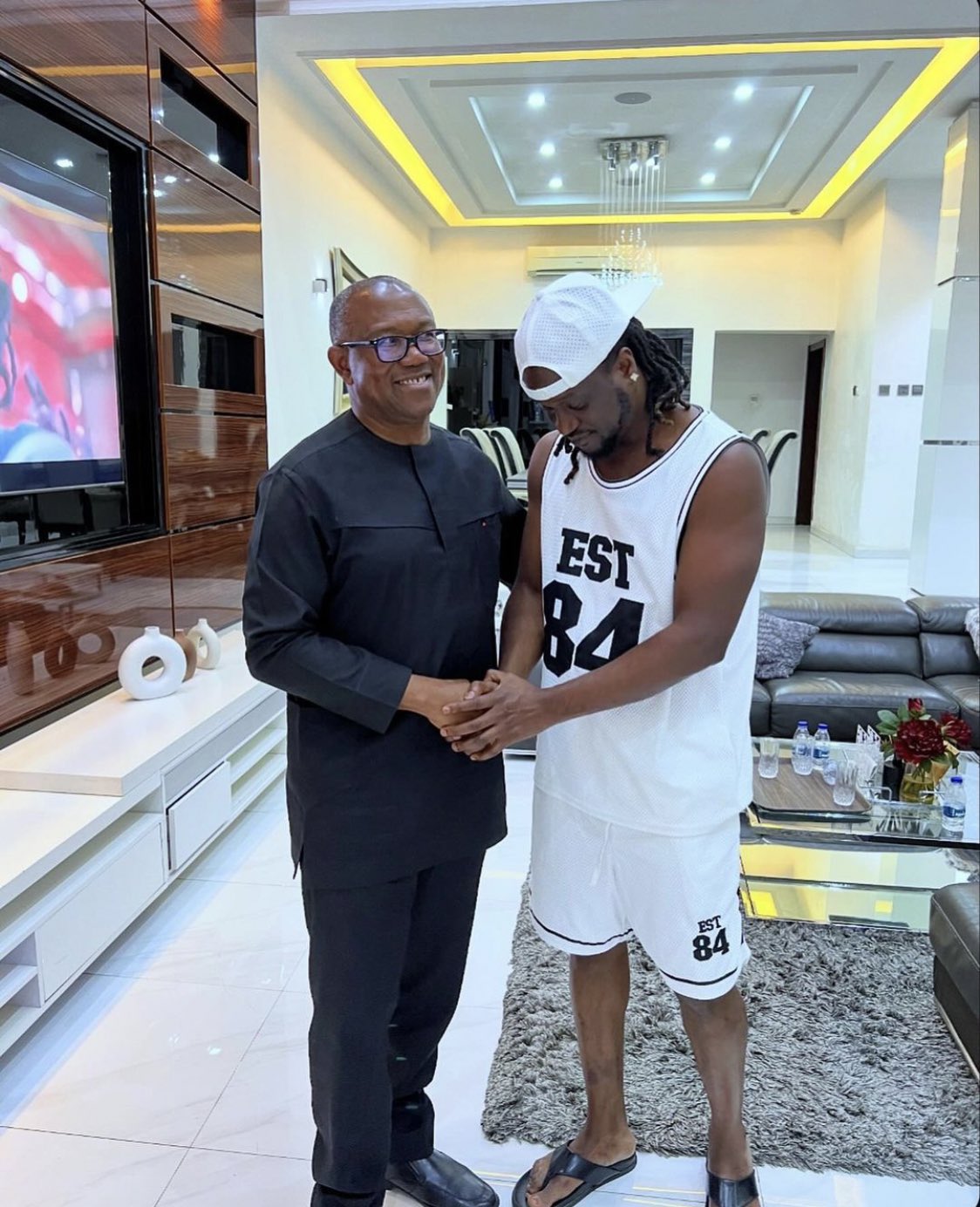 Peter Obi Visits PSquare 