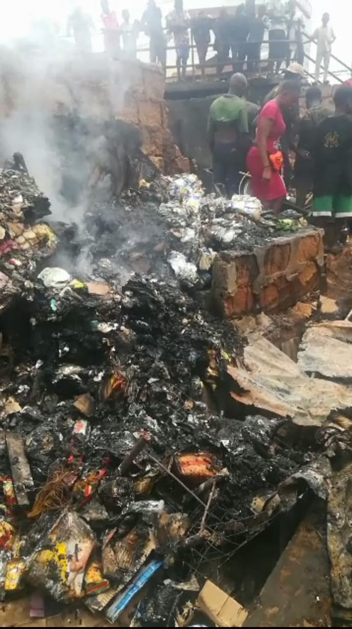 Mgbuka Obosi guttedby fire