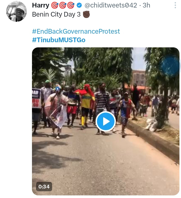 Benin protest 