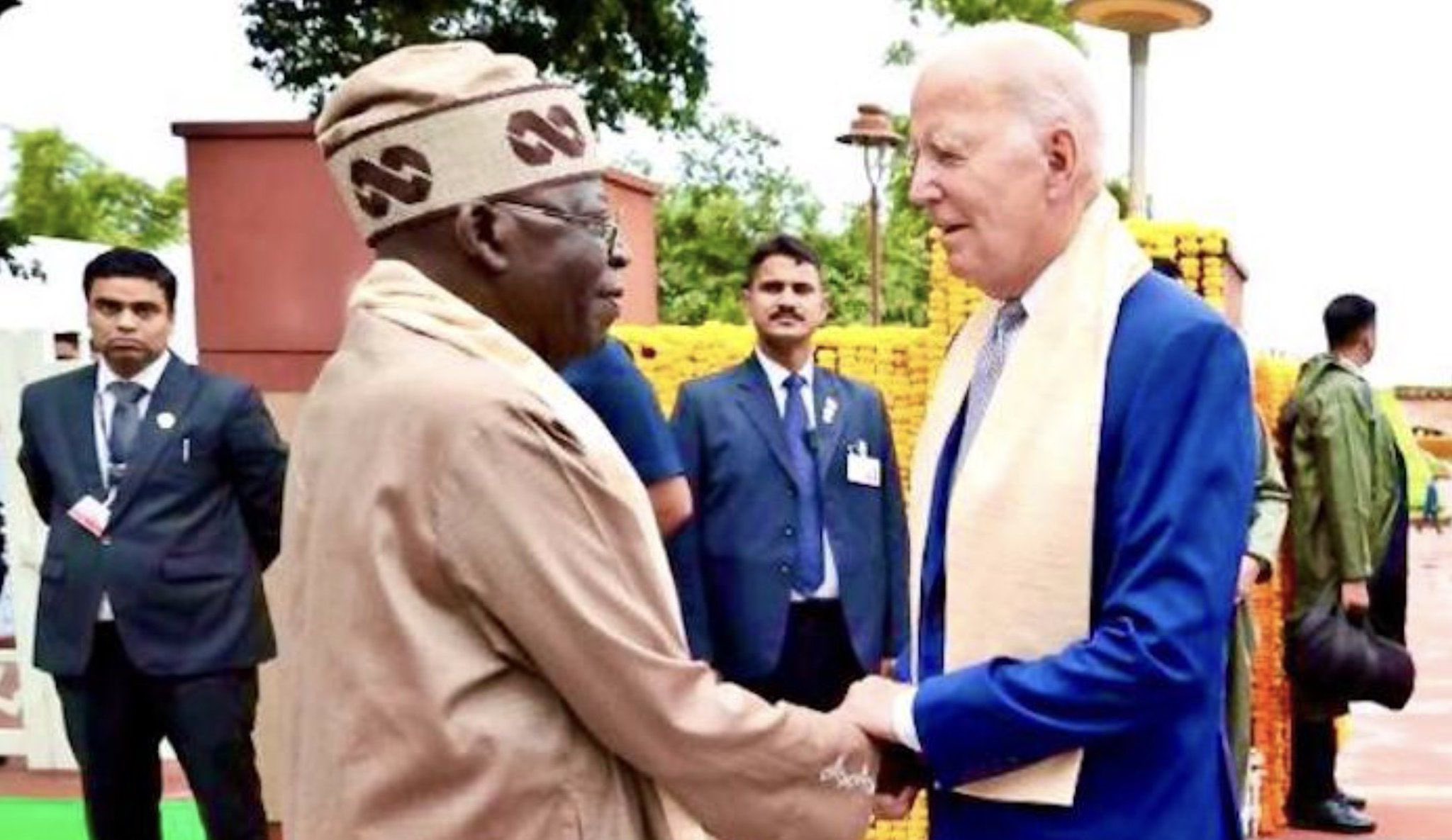 Tinubu and Biden 