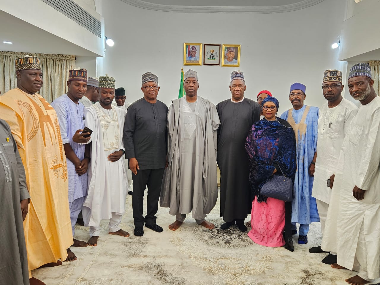 Peter Obi in Borno 