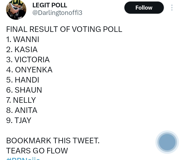 Bbnaija2024 online voting poll