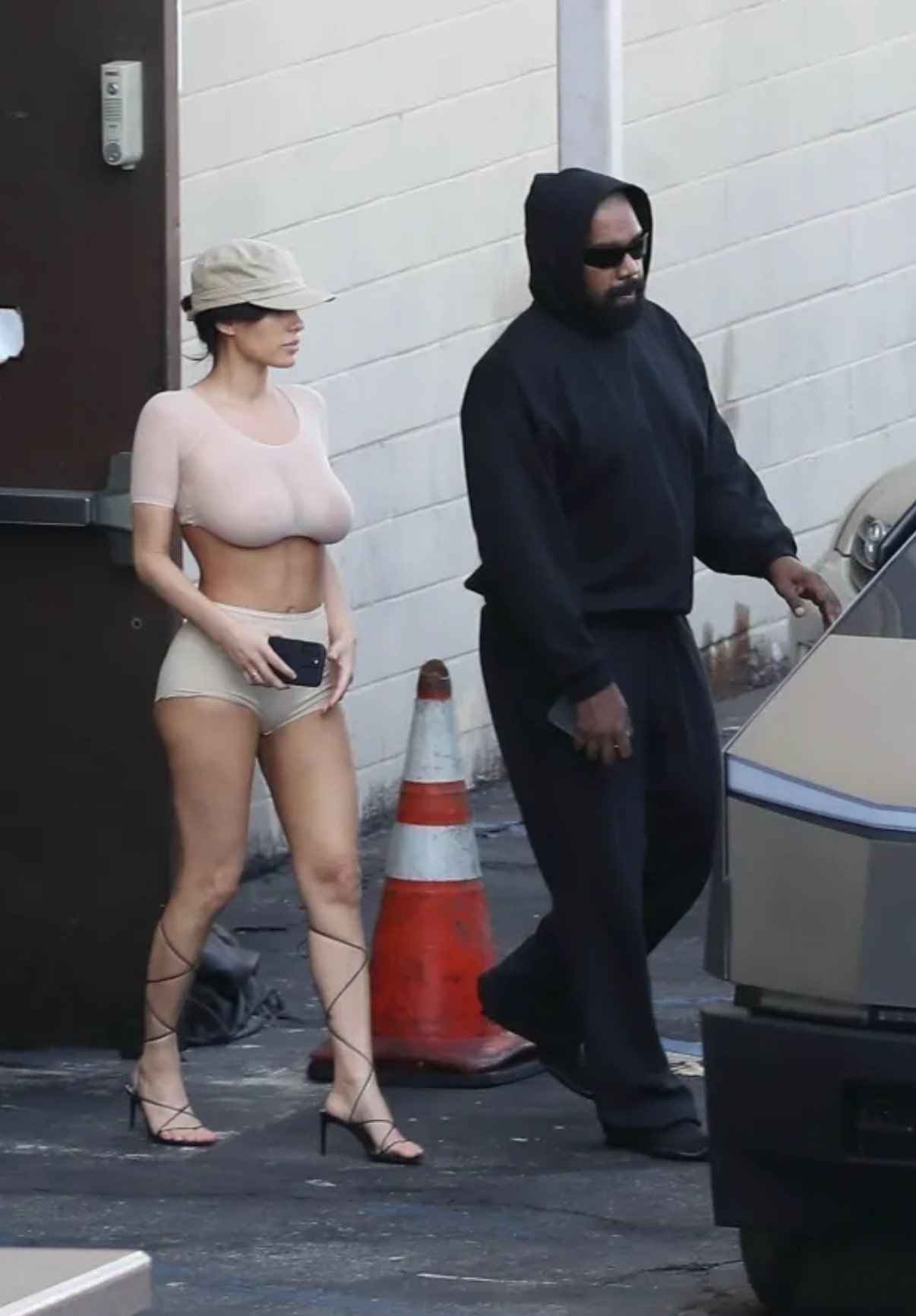 Kanye West and Bianca Censori 