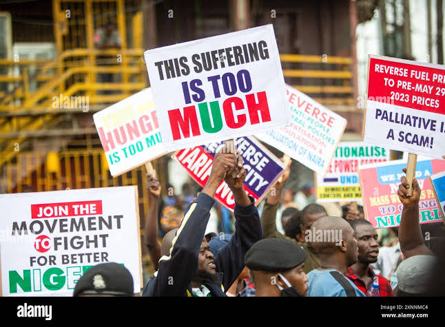 Lagos protest at ikeja