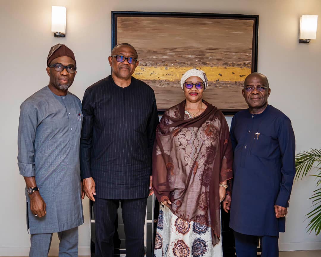 Peter Obi, Alex Otti, Sen. Nenadi Usman 