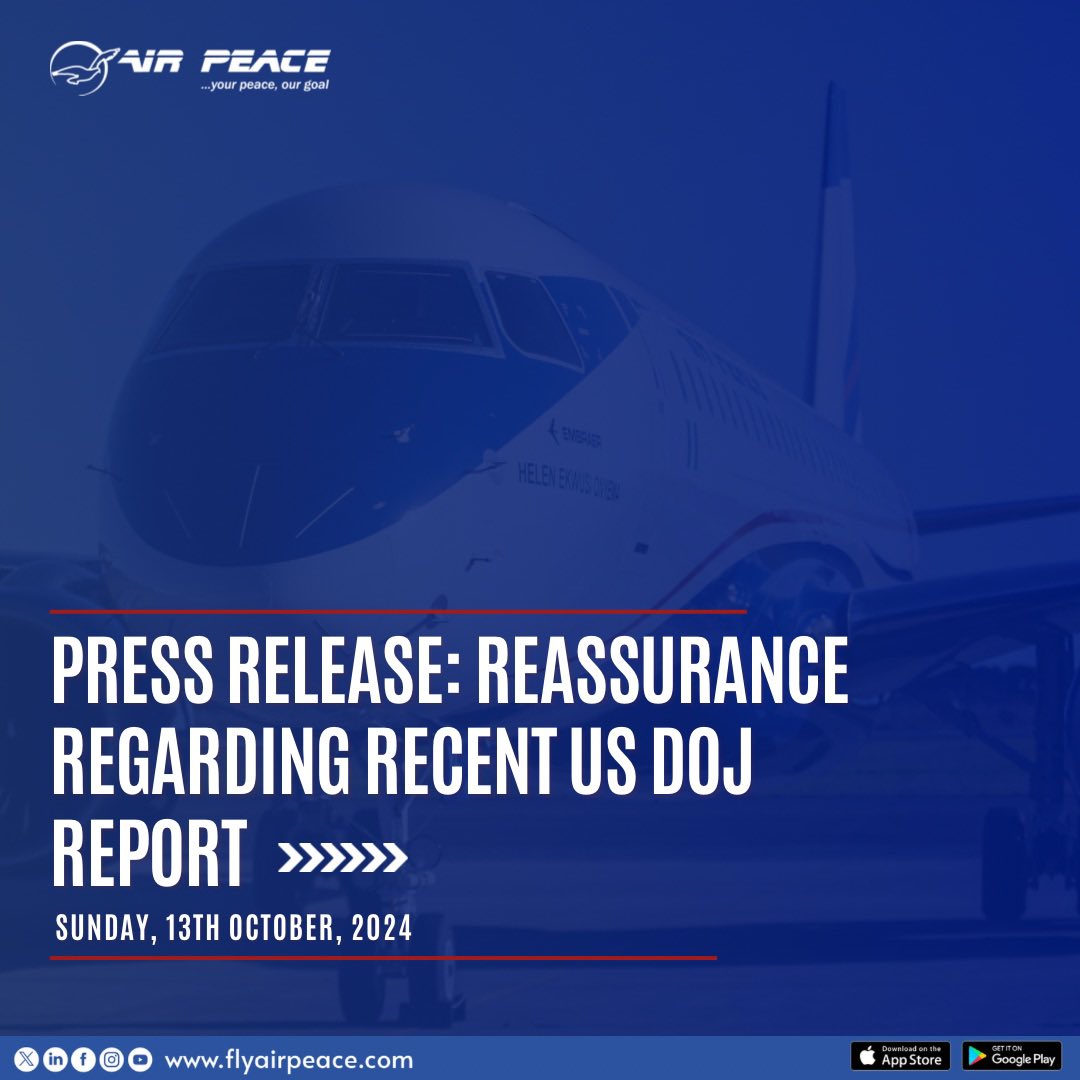 Airpeace indictment in the USA 