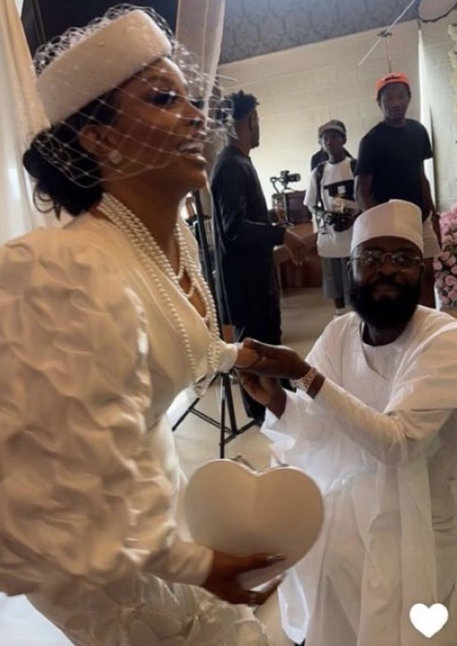 Toke Makinwa Marries Farouk 