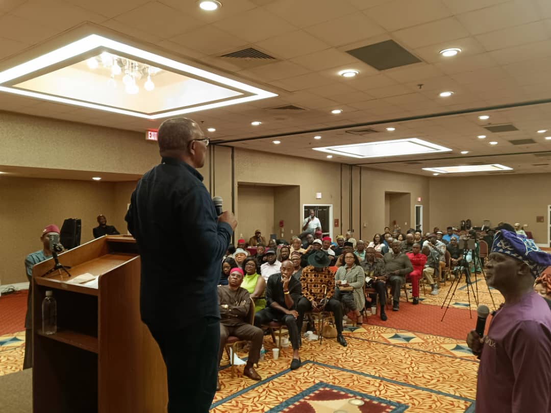 Peter Obi in Texas