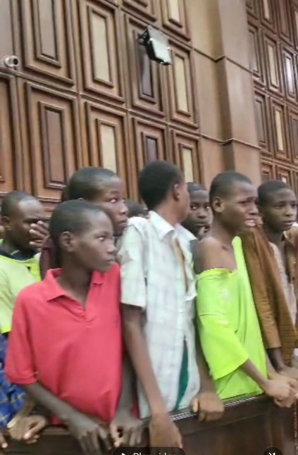 Minors sent to prison in Nigeria 