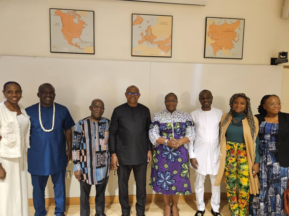 Peter Obi at Yale University 