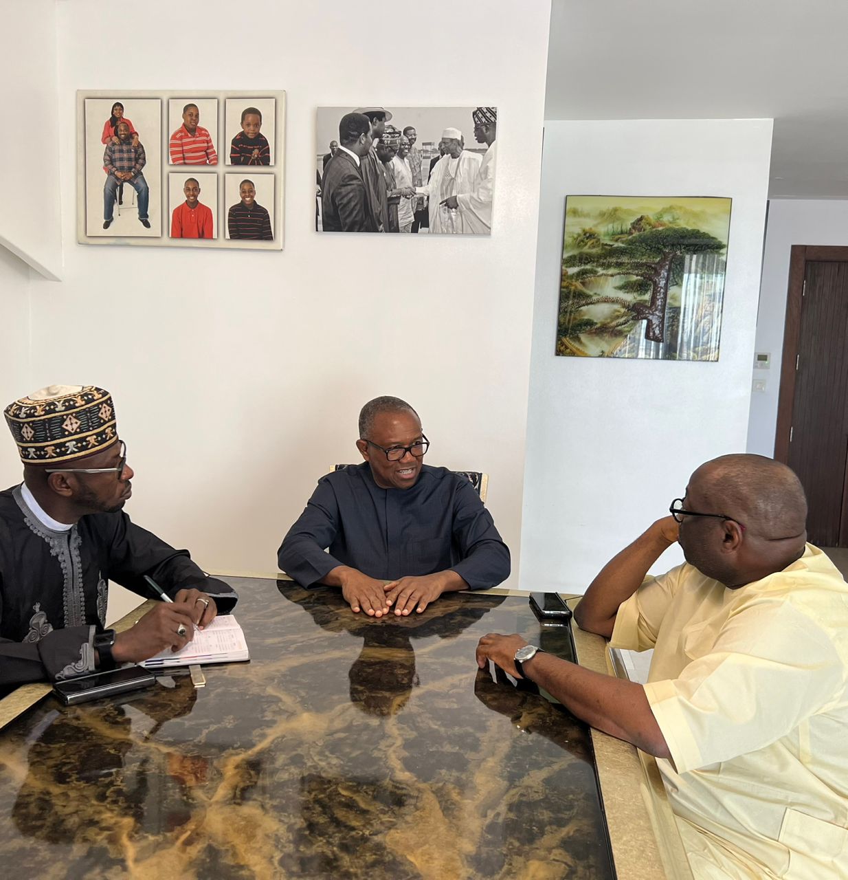 Round table discussion with Dele Momodu
